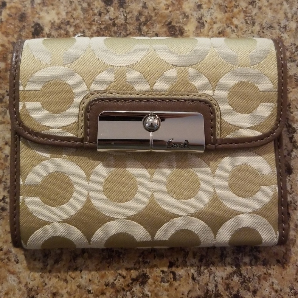 Coach mini wallet
